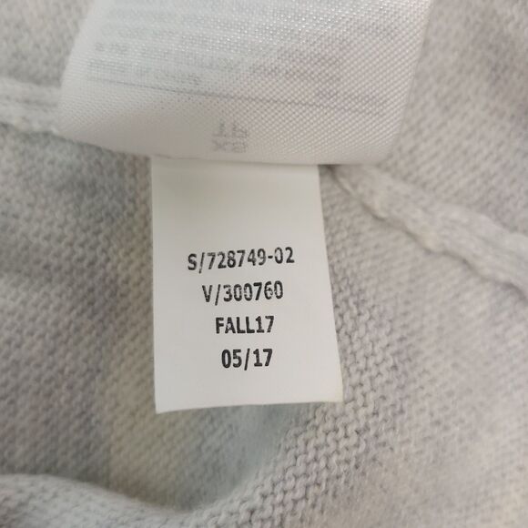Banana Republic gray cream striped sweater size XS - Picture 7 of 8